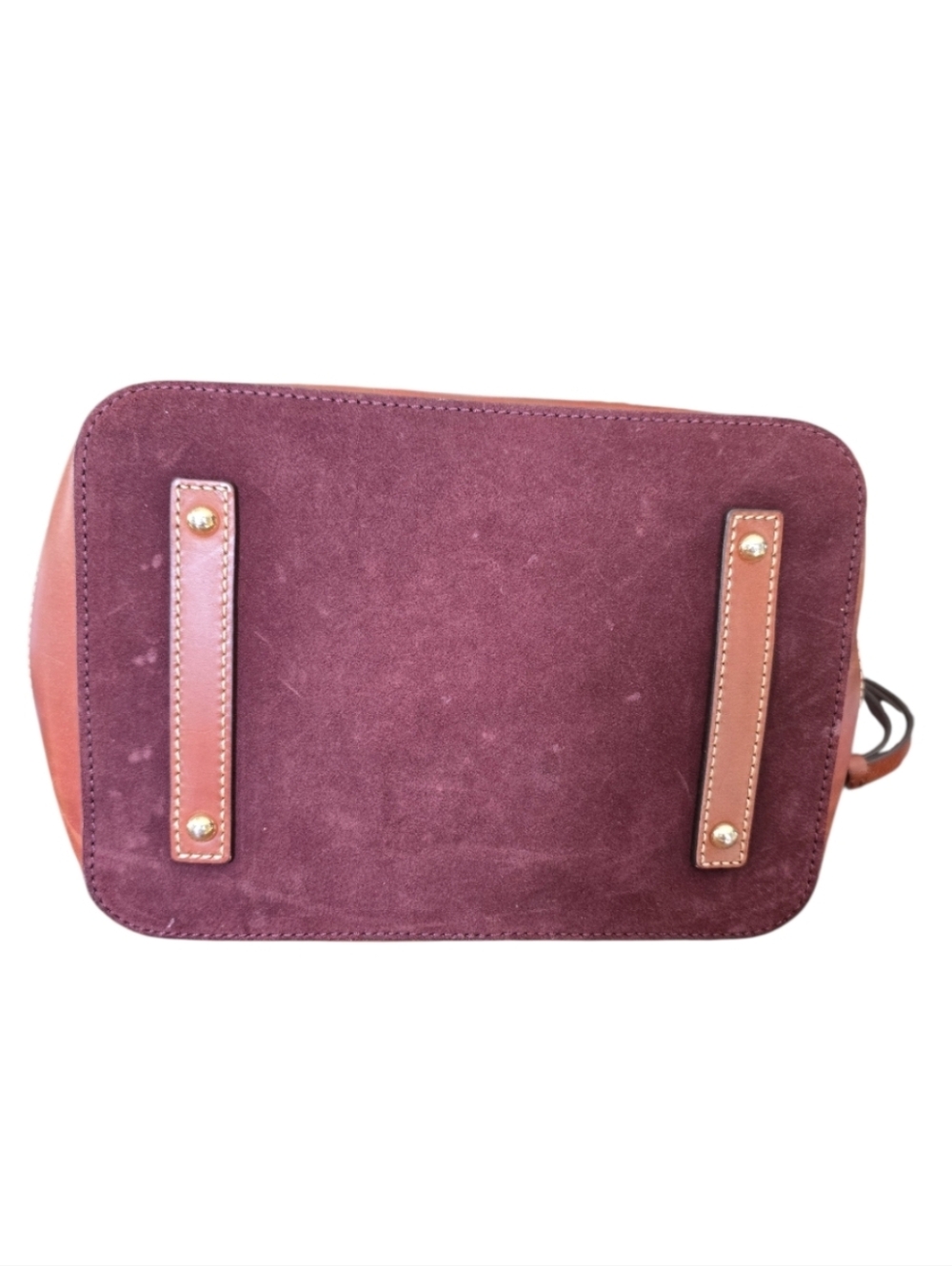 Dooney & Bourke Suede Drawstring Crossbody/Shoulder Bucket Bag In EUC - Picture 14 of 15